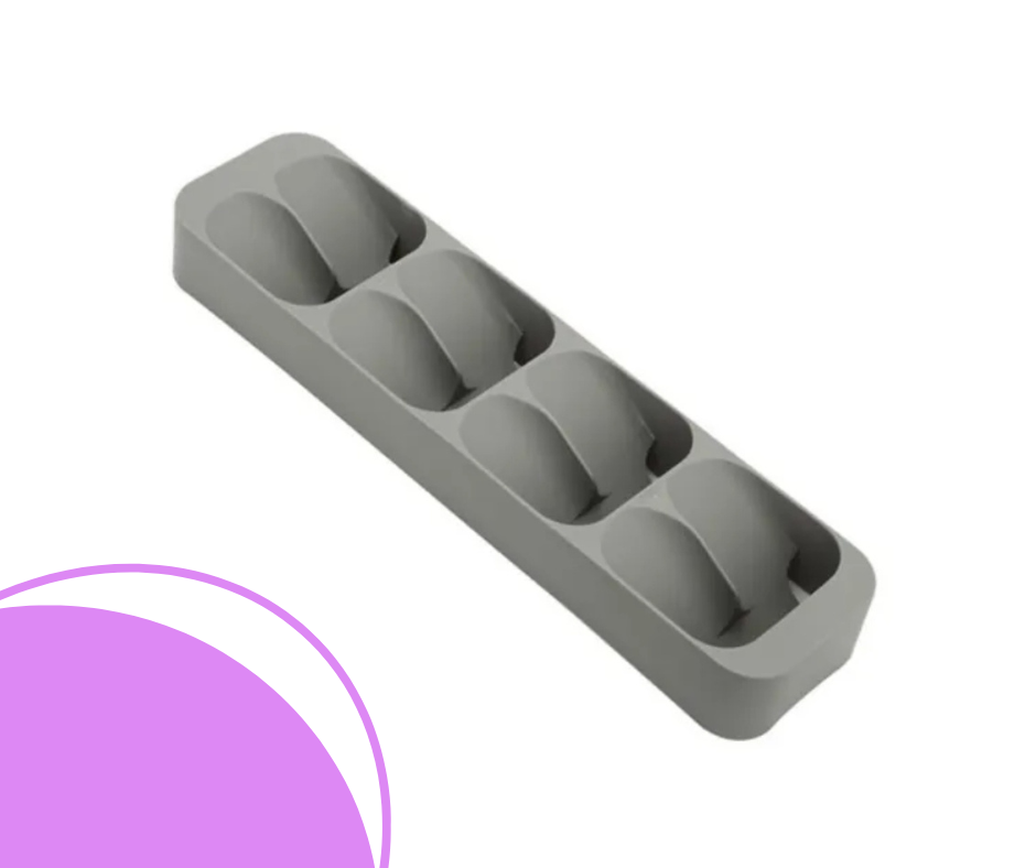 Porta cubiertos lineal, soporte para cuchillos y especiero.