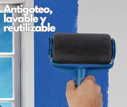 RODILLO DE PINTURA ANTIGOTEO CON ACCESORIOS