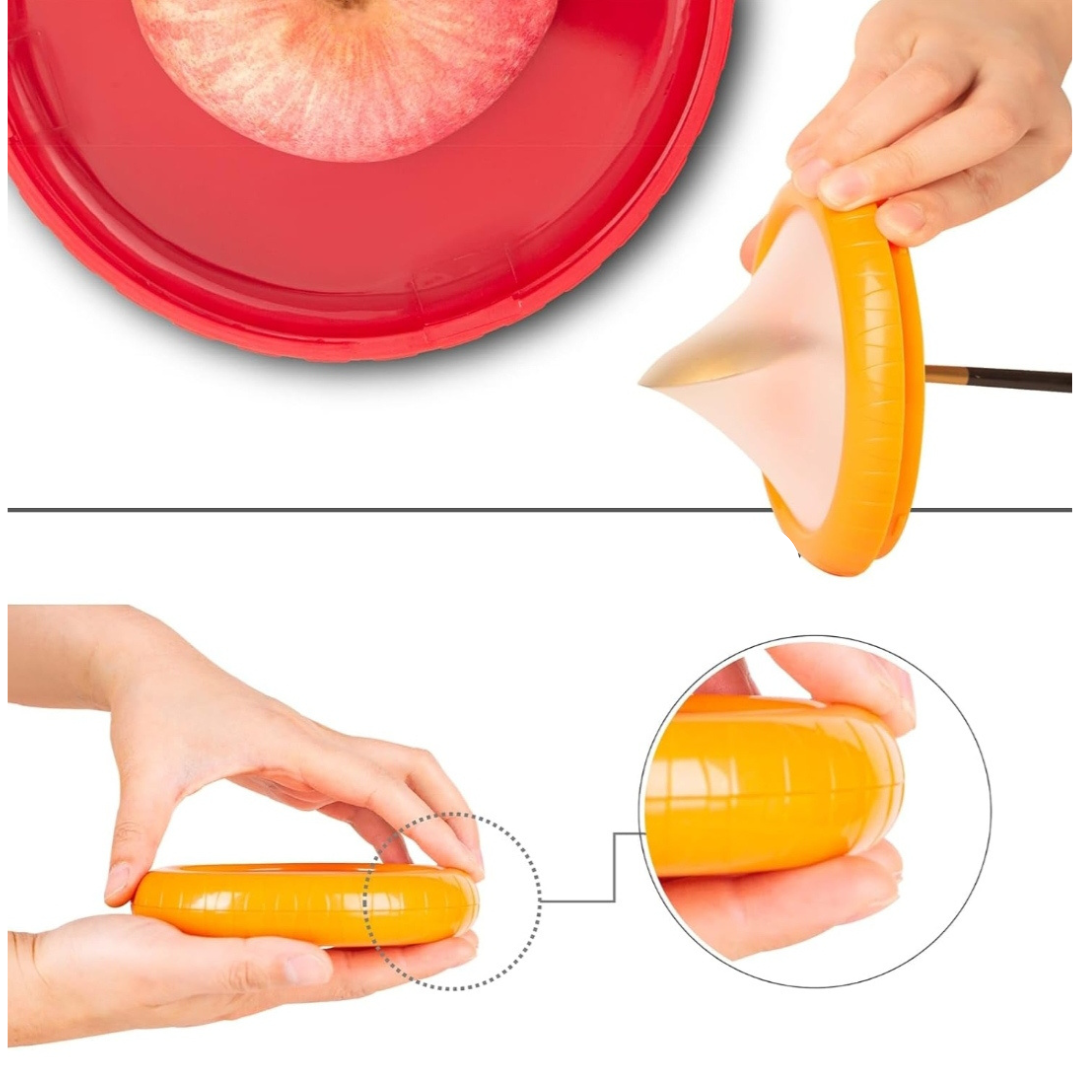 Contenedores de almacenamiento reutilizables de frutas y verduras para alimentos frescos, caja sellada portátil.