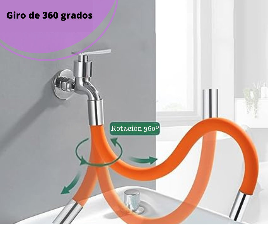 Extensión para grifo