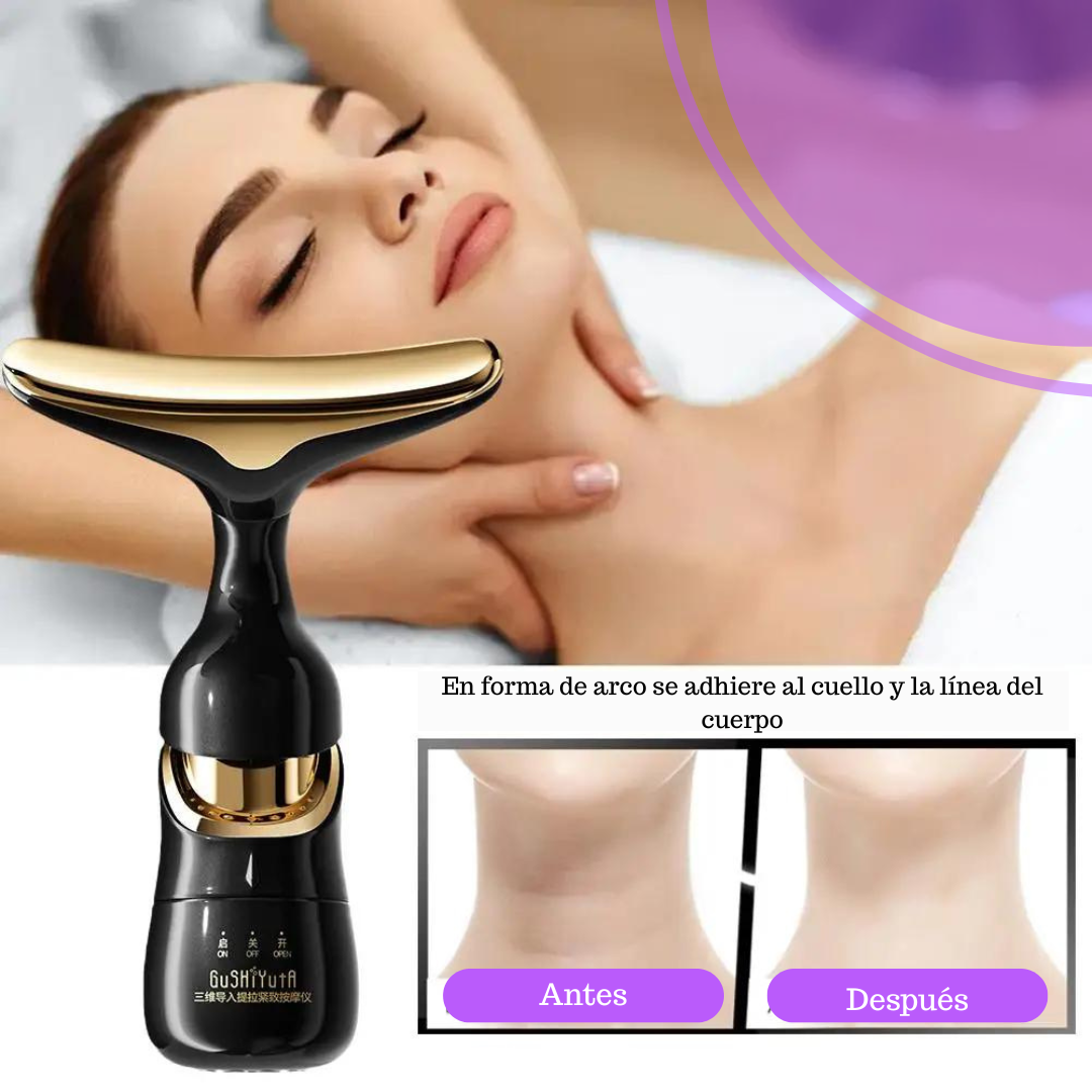 3 in 1 Facial Lifting Massager for Face Neck Eyes Anti Wrinkle Skin Tightening 